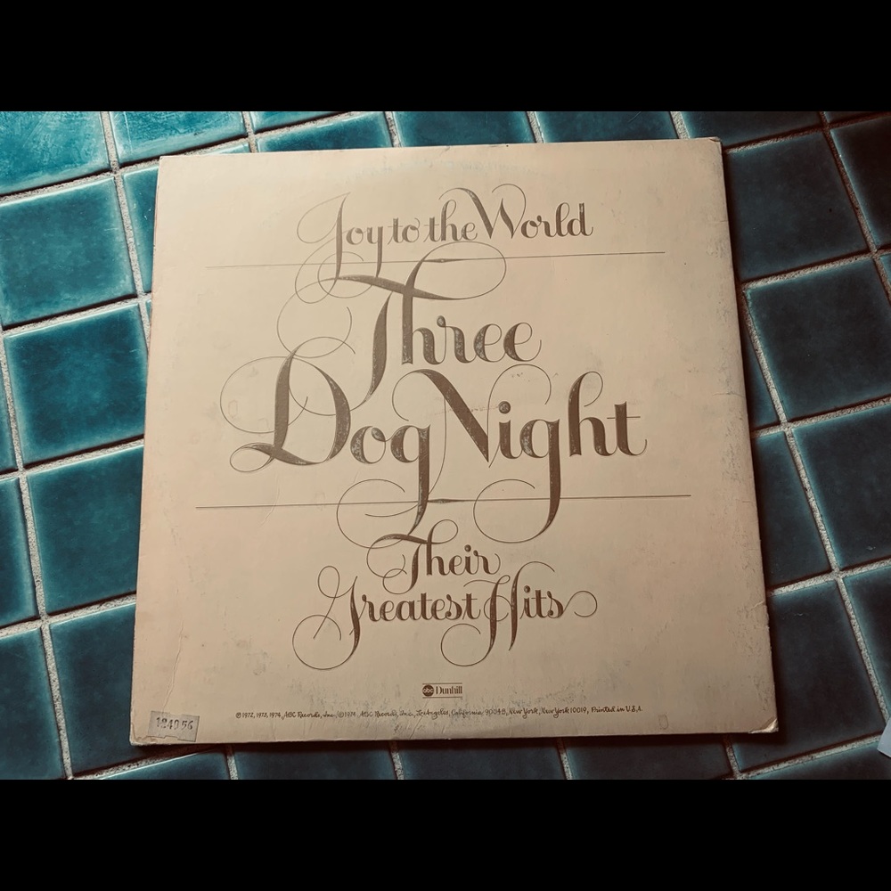 1972 THREE DOG NIGHT, Greatest Hits album